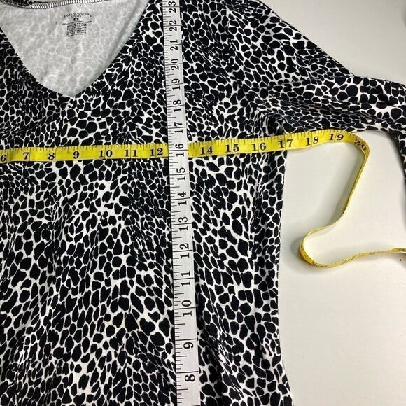 JONES NEW YORK SPORT, Women’s,Leopard print top‎ - Picture 6 of 7
